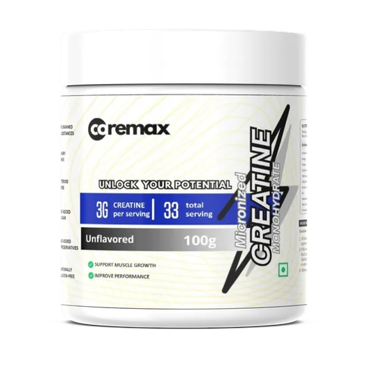 Coremax Creatine Monohydrate — Unflavored (Starter) 100g
